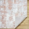 thumbnail image 3 of BoutiqueRugs Anitra Contemporary Area Rug - Machine Washable - Brown, Light Gray, White - 5'3" x 7', 3 of 7