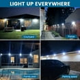 thumbnail image 2 of Baxia Technology Luces Solares Para Exteriores, Sensor De Movimiento De Seguridad Inalámbrico, Luces Solares Para Exteriores, Impermeables, Para Puerta Delantera, Patio Trasero, Escalones, Garaje, Jar, 2 of 5