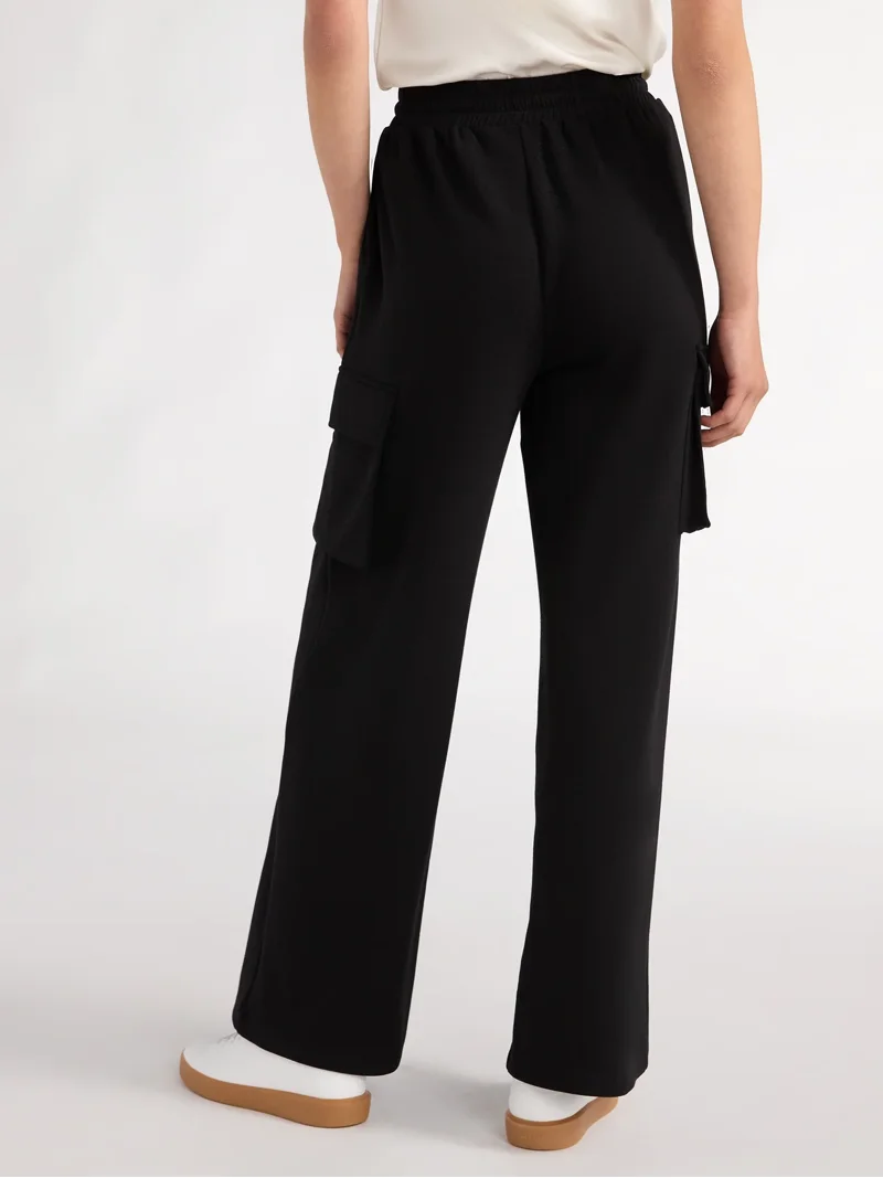Scoop Women's and Women's Plus Ultimate Scubaknit Wide Leg