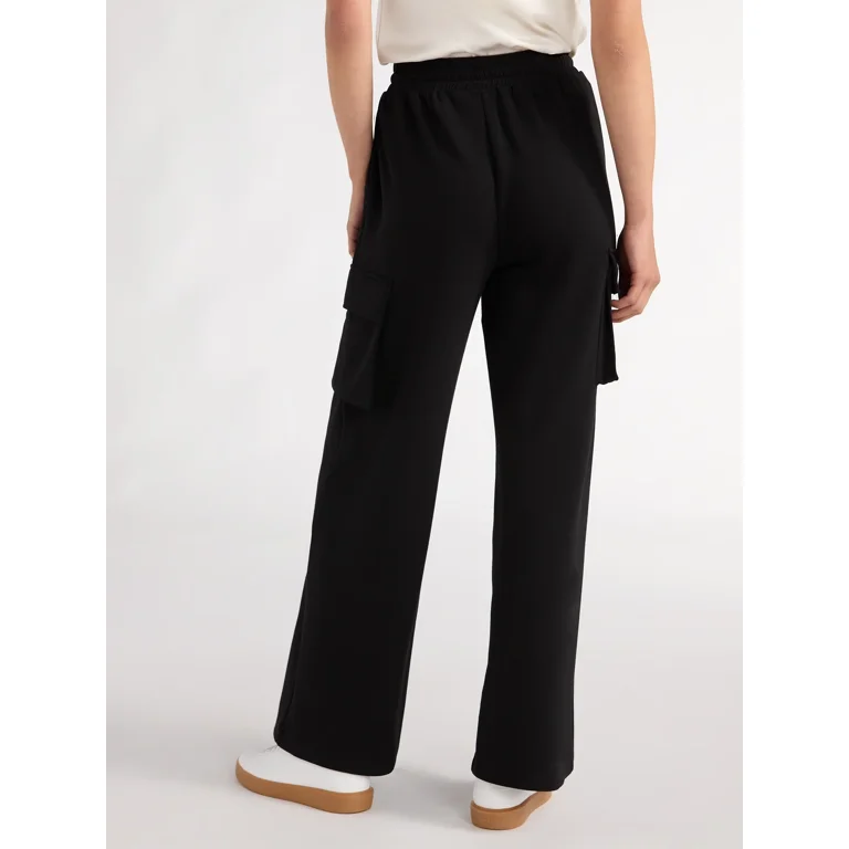 Scoop Women's and Women's Plus Ultimate ScubaKnit Wide Leg Scoop Women's and Women's Plus Ultimate ScubaKnit Wide Leg