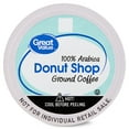 thumbnail image 3 of Great Value Donut Shop 100% Arabica Medium Roast Ground Coffee Pods, 48 Ct, 3 of 9
