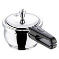 thumbnail image 4 of Vinod Splendid Plus Handi Stainless Steel Pressure Cooker, (2.64 Quart), 4 of 5