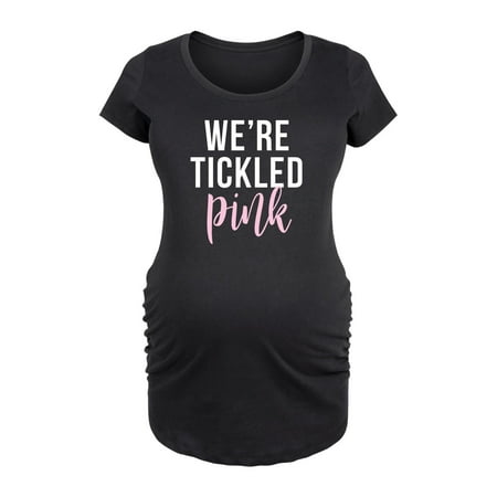 

Bloom Maternity - Were Tickled Pink - Maternity Scoop Neck T-Shirt