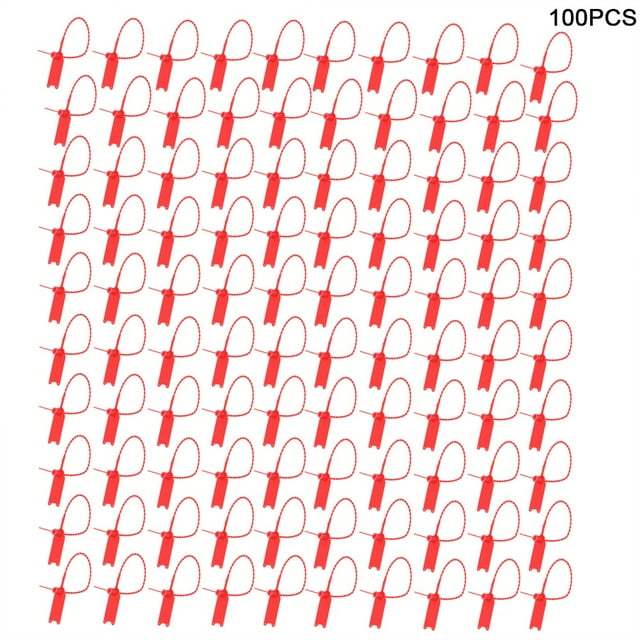 Herwey 100Pcs 251mm Disposable Self-locking Label