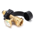 thumbnail image 1 of Cergrey Propane Tank Adapter Luminous US Standard Thread Propane Tank Valve For Desktop Grill For Wild Camp, 1 of 8