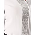 thumbnail image 5 of INSPIRE CHIC Sequin Blouse for Women's V Neck Long Sleeve Casual Lightweight Blouse Shirts, 5 of 6
