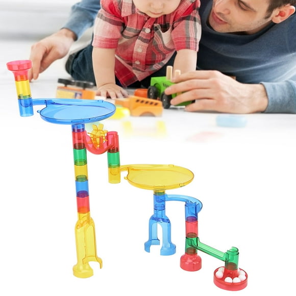 Track Marble Toy, Safe Race Track, Odorless for Kids Boys Girls 38pcs