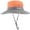 Orange, variant on Classic Ponytail Sun Hat for Women,Mesh Bun Ponytail-Hole Bucket Hat UV Protection Wide-Brim Summer Hat Outdoor