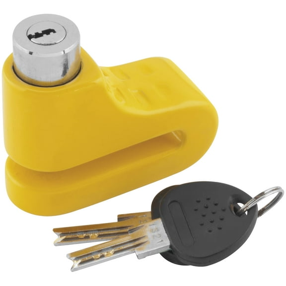 Bully Locks 1581S-YLW Disk Lock