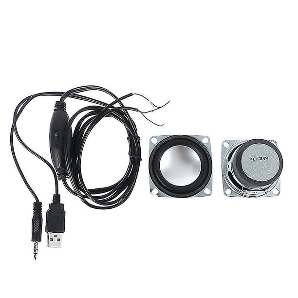 3w Mini Altavoz Altavoz Diy Producción Piezas Capacitación Kit de Electrónica