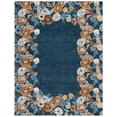 thumbnail image 2 of Safavieh Chelsea Trochez Floral Area Rug, Blue/Ivory, 8' x 10', 2 of 10