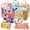 10 Set- Floral, variant on Gonex 10 Set Compression Packing Cubes for Travel Expandable Luggage Organizers Bags for Carry on Suitcases