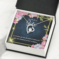 thumbnail image 3 of To My Wife En el día de su Boda Forever Necklace w Message Card, 3 of 20