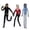 B-3Pcs, variant on 2026 Upgraded 3‑Pcs Michael Bendable Plush Dol – 11" Soft Stuffed Figure with Wireframe, Bendable Pop Star Doll for Desk Display, Collectible Music Gift for Fan,3Pcs
