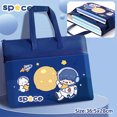 thumbnail image 1 of Cute Cartoon Printing Laptop Briefcase Portable Tote Bag For Student Book Storage Bag Handbag 07, 1 of 6