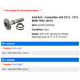thumbnail image 2 of Axle Bolt - Compatible with 2013 - 2015 BMW 740Li xDrive 2014, 2 of 2