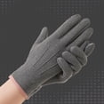 thumbnail image 5 of CAIXIA Warm Gloves For Men Winter Thermal Lined Touchscreen Mittens for Cycling Driving and Outdoor Activities Windproof Cold Weather Gloves,Grey, 5 of 8