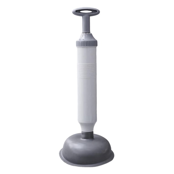 Powerful Plunger For Clogged Toilets Heavy Duty Bladder Plunger Effective Toilet Unclogger Easy Grip Handle Universal Fit For All Standard Toilets
