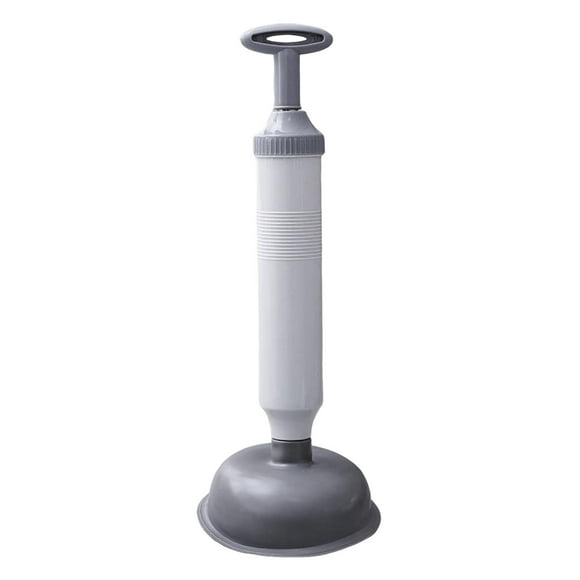 Bathroom Supplies Powerful Plunger For Clogged Toilets Heavy Duty Bladder Plunger Toilet Unclogger Easy Grip Handle Universal Fit For All Standard Toilets
