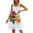 thumbnail image 1 of With Royal Country Roses Back Lacing Backless Dress Square Neck New Plus Size Elegant Women Dress Old Country Roses Roses Art, 1 of 5