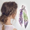 thumbnail image 2 of Unique Bargains 1 Pc Grace Pastoral Style Hair Ties Hair Bands Purple, 2 of 5