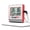 Red, variant on TempPro TP16W Digital Meat Cooking Smoker Kitchen Grill BBQ Thermometer with Large LCD Display (Formerly ThermoPro)