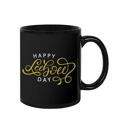 

Labour Day Calligraphic Gold Mug - Image by Shutterstock