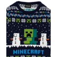 thumbnail image 4 of Minecraft Garçon Bleu Creeper Chandail de Noël (11-12 Ans) [dis], 4 of 5