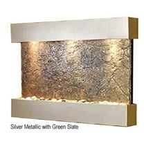 Adagio RCS4502 Reflection Creek - Green Natural Slate Wall Fountain