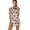Black Cat Fish and Paw Print, variant on Forest Camo Print Women's Golf Dress with Shorts 2 Pockets Sleeveless Quick Dry Soft Athletic Dresses Breathable Washable 2 Pieces Workout Outfits, L