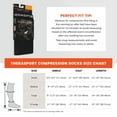 thumbnail image 3 of Therafirm by Cherokee Unisex 15-20 mmHg Compression Knee High Recovery Sock, 3 of 7