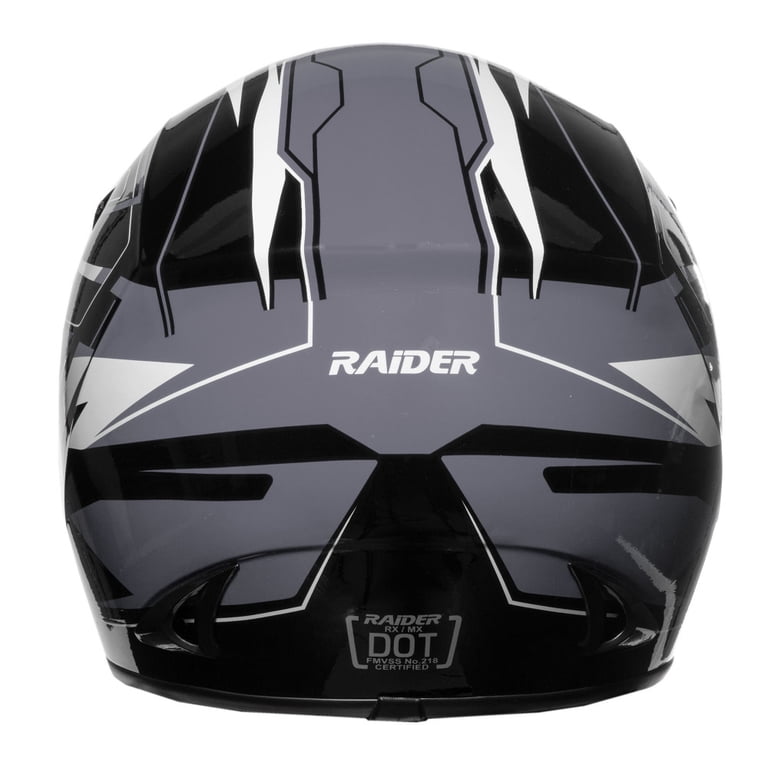 Free Shipping! Raider RX1 Open Face Helmet DOT Approved Black