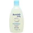 thumbnail image 3 of Aveeno Baby Wash & Shampoo Gentle Cleansing Lightly Scented, 12oz, 7-Pack, 3 of 8