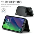 thumbnail image 6 of for iPhone 15 Case with Card Holder, Wallet Case for Women Men with RFID Blocking, Durable Leather Kickstand Magnetic Clasp Shockproof Phone Case for iPhone 15, 6 of 12