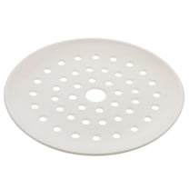 ROSENICE Fruit Plate 1Pc White Ceramic Round For Private Homes And Restaurants