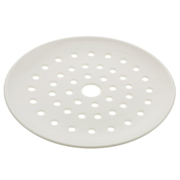 ROSENICE Fruit Plate 1Pc White Ceramic Round For Private Homes And Restaurants