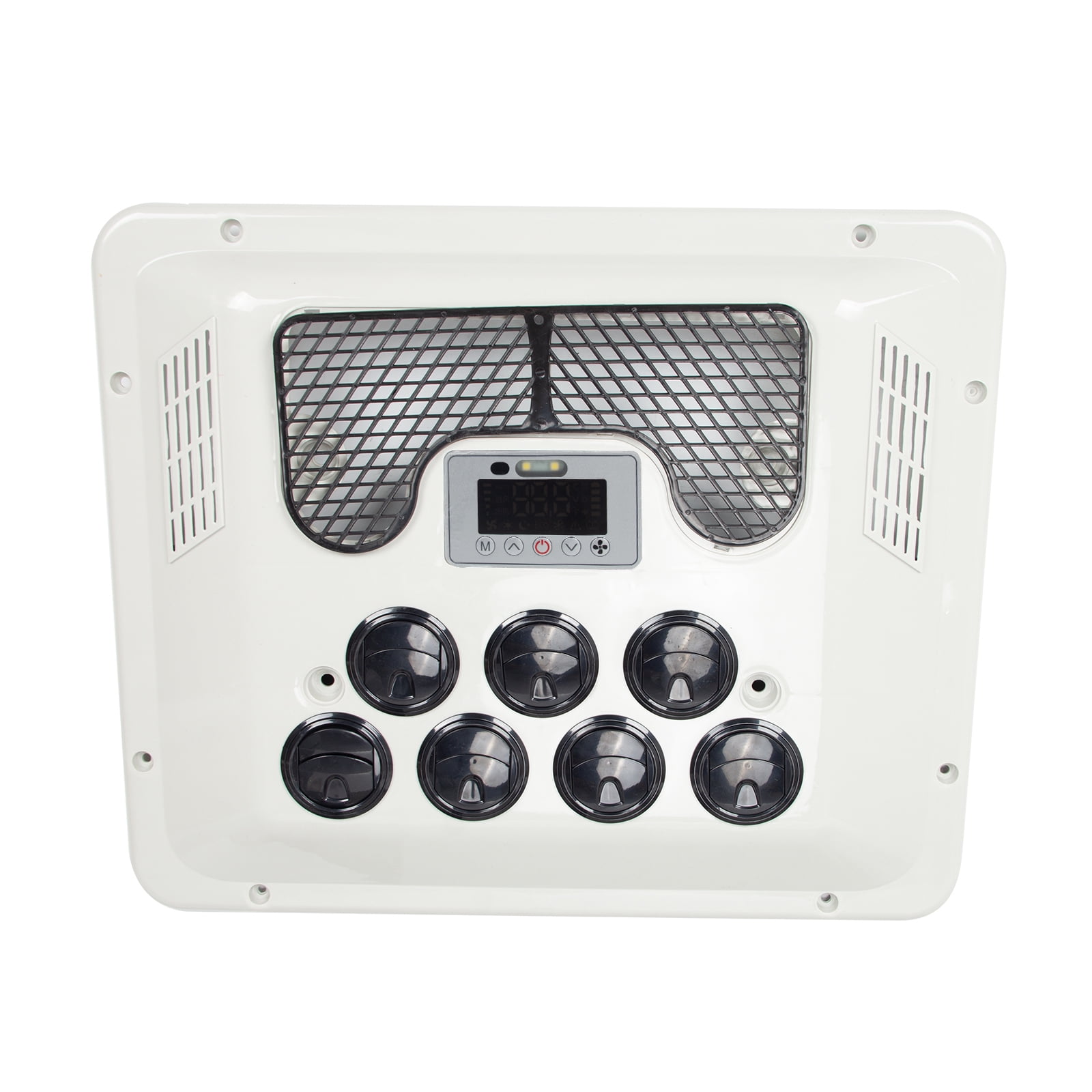 13500 BTU Truck Cab Air Conditioner for RVs, 12 V Mini-Split Electric Heat & Cool Rooftop AC Unit for Semi Trucks Bus Caravan Trailer