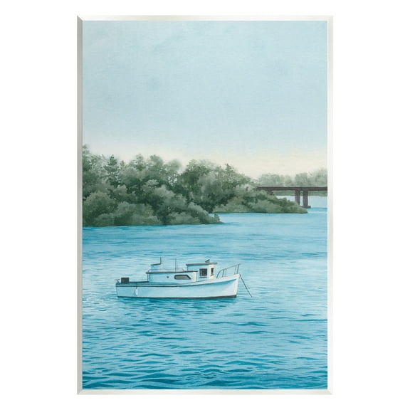 Stupell Industries Traditional Boating Seascape Transportation Photography Unframed Art Print Wall Art, 10 x 15