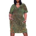 thumbnail image 1 of Woodland scene - Gustav Klimt Loose Pocket Dress luxury evening dresses 2025 women dresses Woman fashion loose summer dress, 1 of 7