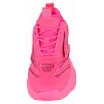 thumbnail image 4 of Berness Women Chunky Platform Sneakers Rhinestone Bling Fashion Trainers Lace Up Casual Athletic Shoes CHARLEE Hot Pink Fuchsia 6, 4 of 6