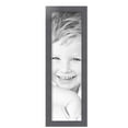 thumbnail image 2 of ArtToFrames 7" x 24" Tungsten Picture Frame, 7x24 inch Gray MDF Poster Frame (WOM-4640),  Pack, 2 of 8