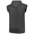 thumbnail image 3 of Men's Profile Heather Charcoal Seattle Mariners Big & Tall Muscle Sleeveless Pullover Hoodie, 3 of 3