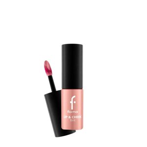 Flormar Lip & Cheek Tint - Matte and Lasting Water Based Liquid Lip/Cheek Tint - 004 Princess