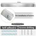 thumbnail image 6 of Aovky Magnet Knife Strip for Wall, No Drilling Magnetic Knife Holder for Kitchen Tool Organizer, 15.6 in, 6 of 10