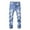 D-Sky Blue, variant on Gvdentm Boys Size 6 Jeans Boy's Skinny Fit Comfy Jeans Ripped Destroyed Distressed Stylish Slim Washed Denim Jeans Pants(Blue,11-12 Years)
