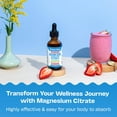 thumbnail image 5 of Drops of Nature Magnesium Citrate Dietary Supplement, Nerve Health Support, Mixed Berry, 2 fl oz, 5 of 8
