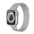 thumbnail image 2 of Worryfree Gadgets Bling Bumper Case with Screen Protector for Apple Watch Silver 44mm (SD18-SLV44), 2 of 2