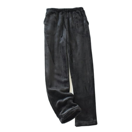 

Frobukio Women s Plush Pajama Pants Plus Size Winter Trousers with Pockets