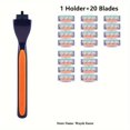 thumbnail image 2 of Multi-Layer Razor Hair Removal Tools Shaver Replacement Parts Classic Shaver Razor Blades, 2 of 5