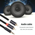 thumbnail image 4 of RCA Cable HiFi Stereo 2RCA to 3.5mm Audio Cable AUX Jack 3.5mm Y Splitter, 4 of 8